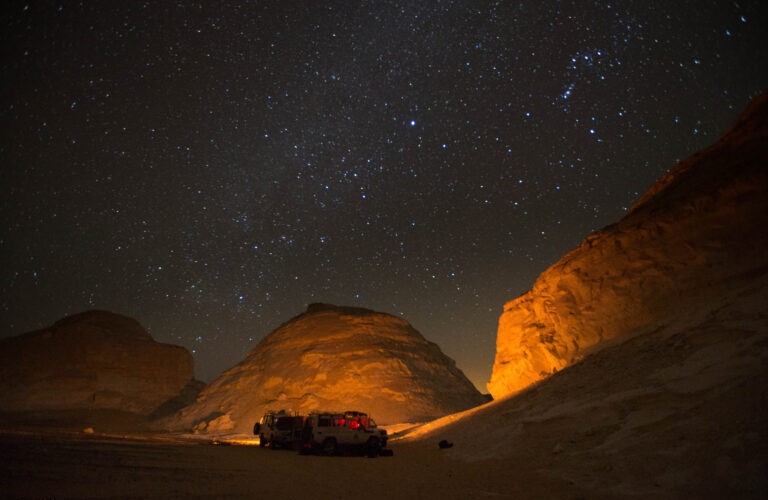 desert camping in Egypt